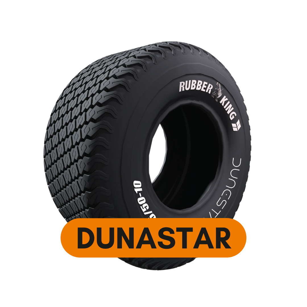 18X8.50-8 DUNASTAR 6 PR TL RUBBER KING ÇİM-GOLF-BUGGY LASTIGI (18850)