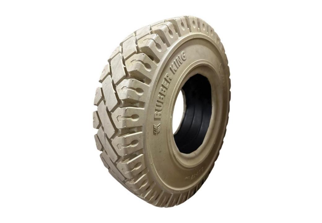 3.00-15 Premium Forklift Beyaz Dolgu Lastik Sekmanli RUBBERKING 8.00-15 (30015300-15)