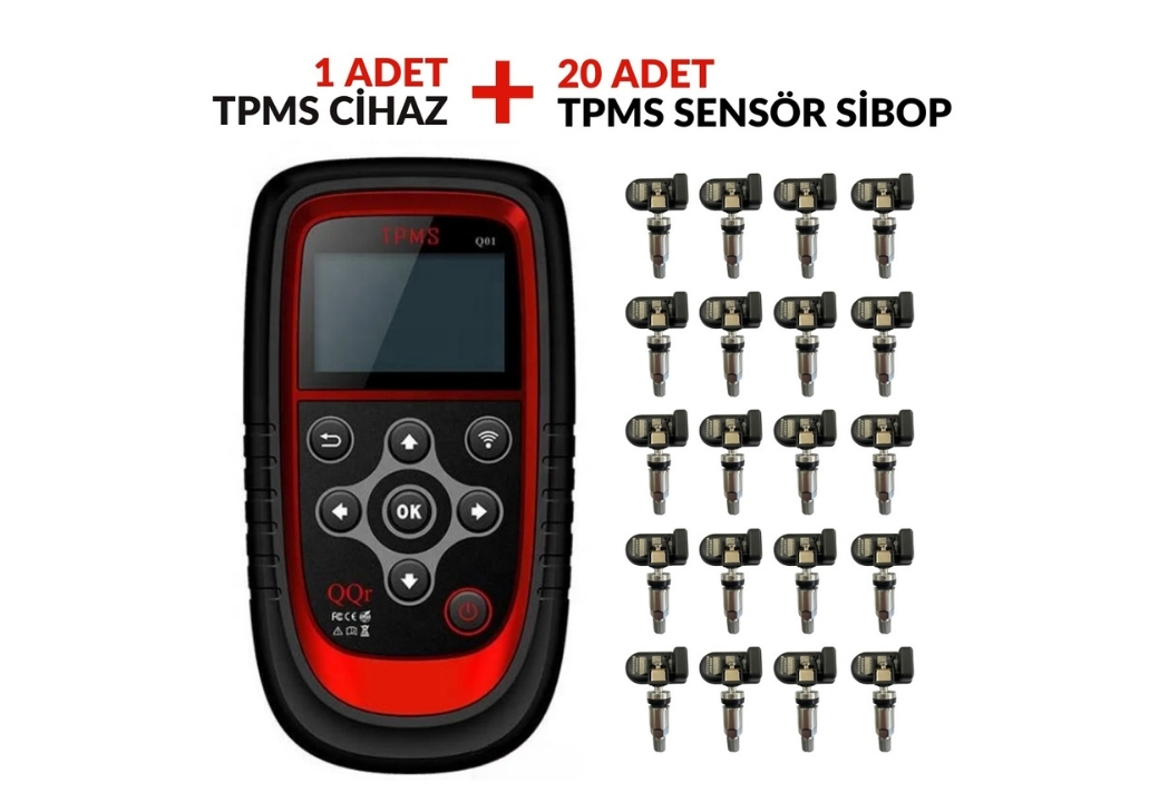 TPMS Program Cihazı QQR Q03+20 Ad. Sensör Q03 Sibop Set