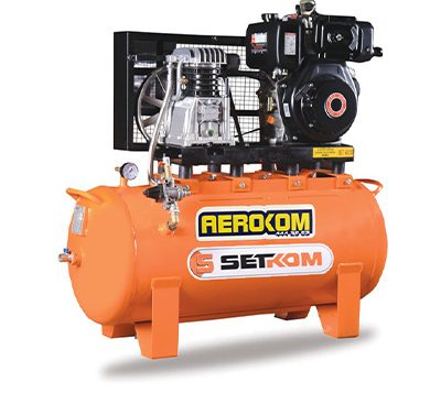 SETKOM BENZINLI 500LT 10.5HP IPLI MARSLI 12BR 870LT/DK KOMPRESÖR