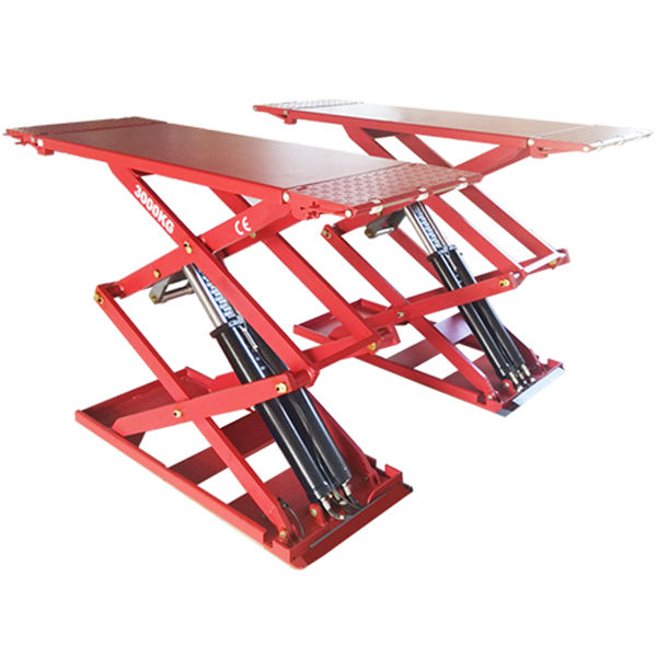 UNITE U-B30Y 2 Metre/3 TON Makaslı/Havalı Kilit/Kilitli Rampa Lift 380V GRİ